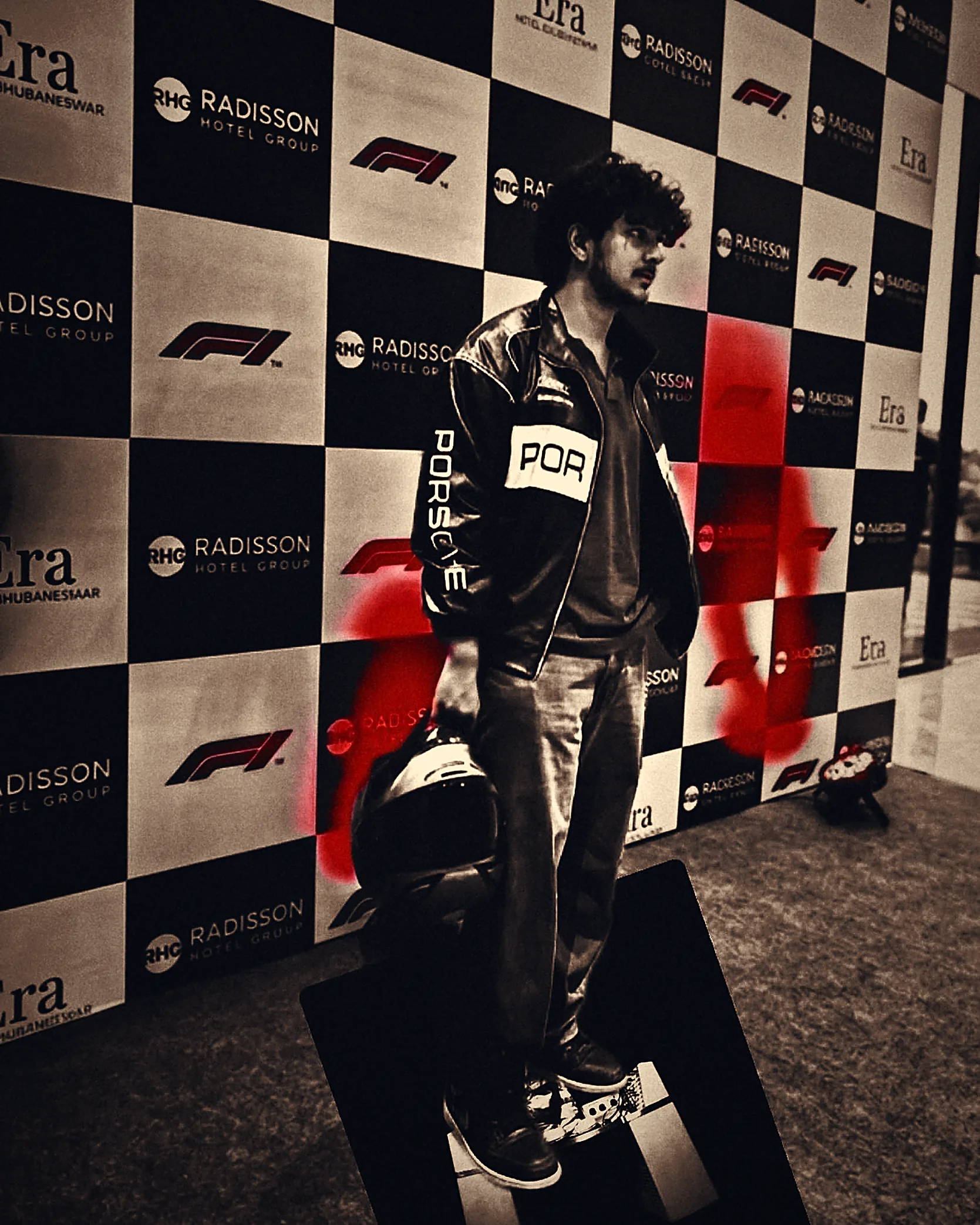 Portrait at the Red Bull India event